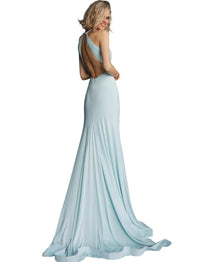 Jovani - Halter Neck Gown