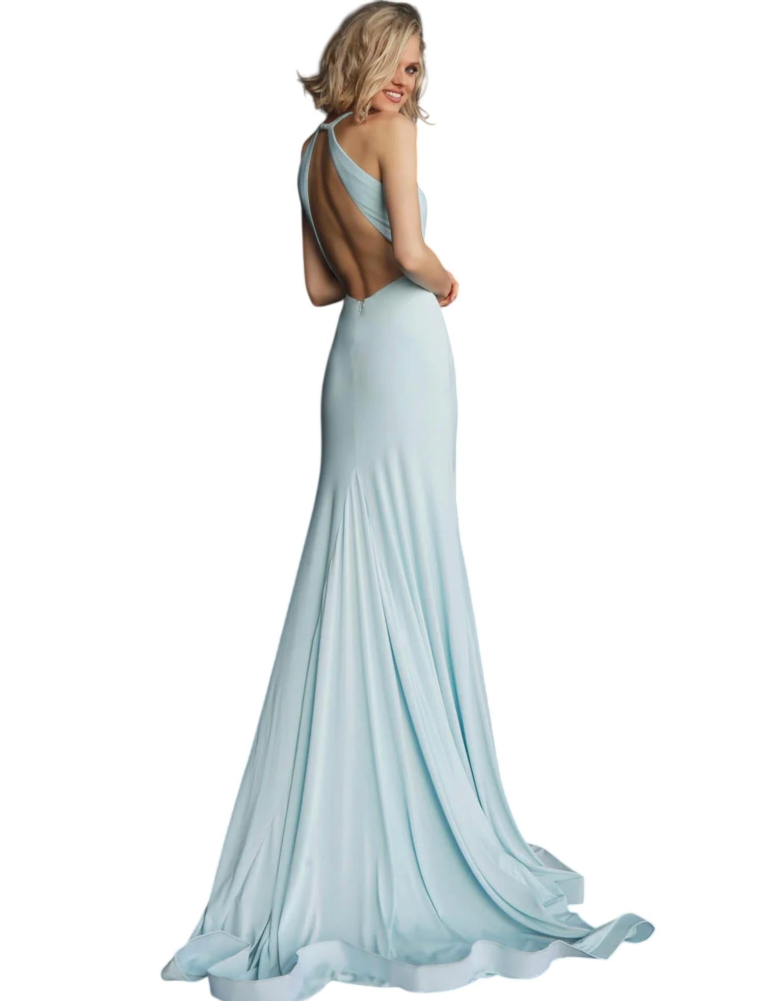 Jovani - Halter Neck Gown