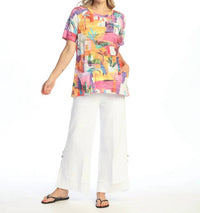 Jess & Jane - Burnout Top