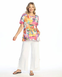 Jess & Jane - Burnout Top