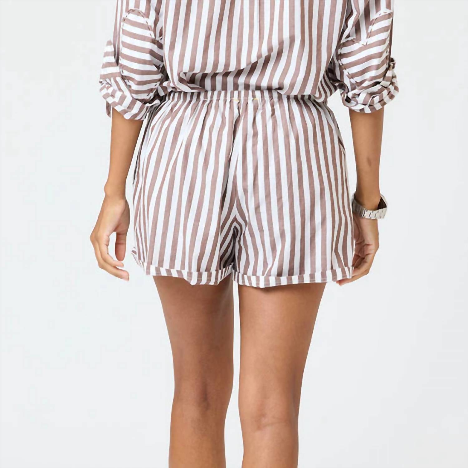 Kerri Rosenthal - Weekend Stripe Short