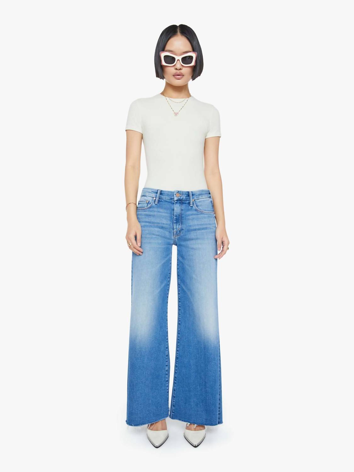 Mother - Lil Roller Fray Jeans