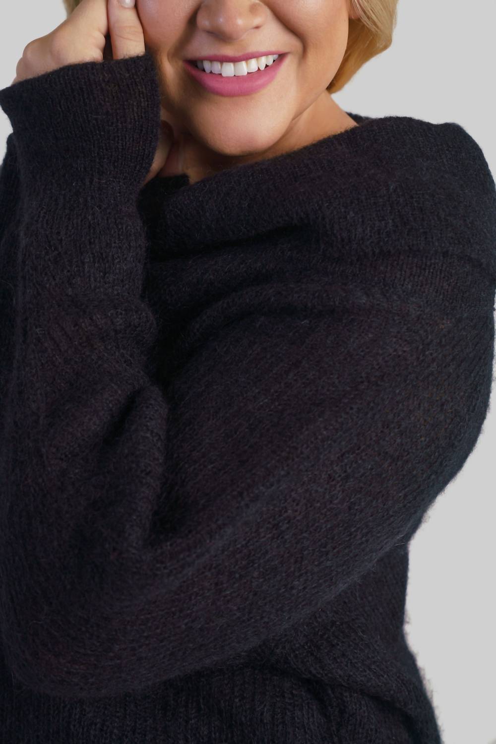 Maison Montagut - Caelie Mohair Bardot Sweater - Plus
