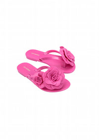 Mini Melissa - Girls' Harmonic Petals Flip-flops