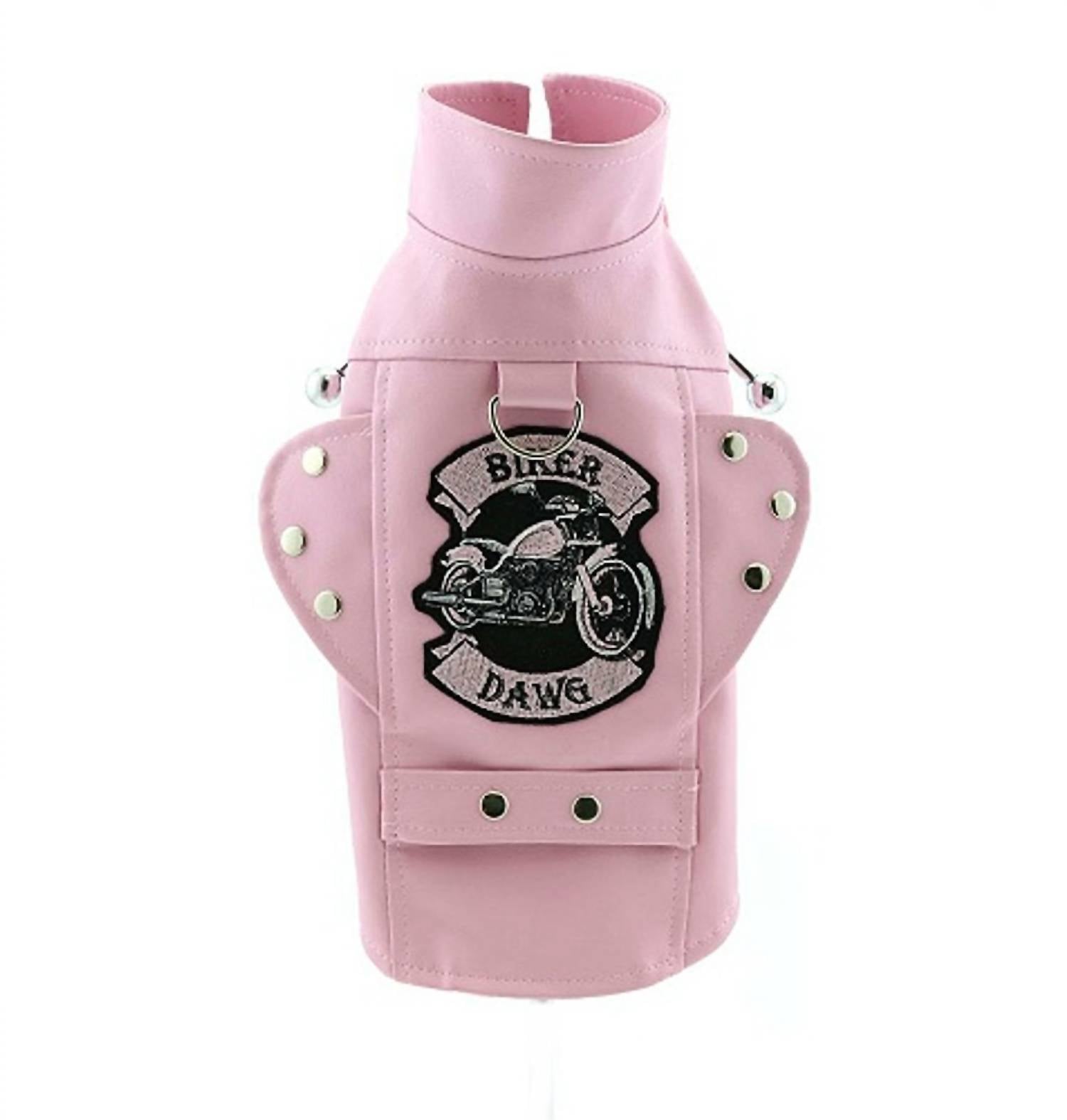 Doggie Design - BIKER DAWG DOG JACKET