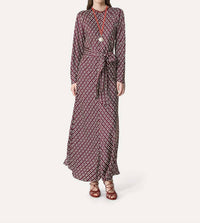 forte forte Chaonette Dress in ruby - women's dress