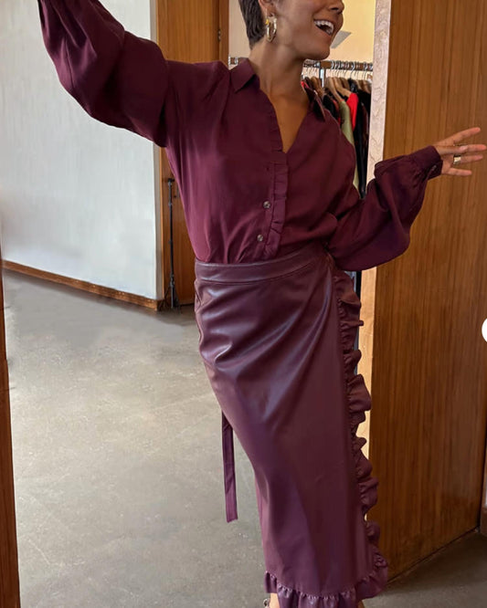 Never Fully Dressed - Jaspre Ruffle Skirt