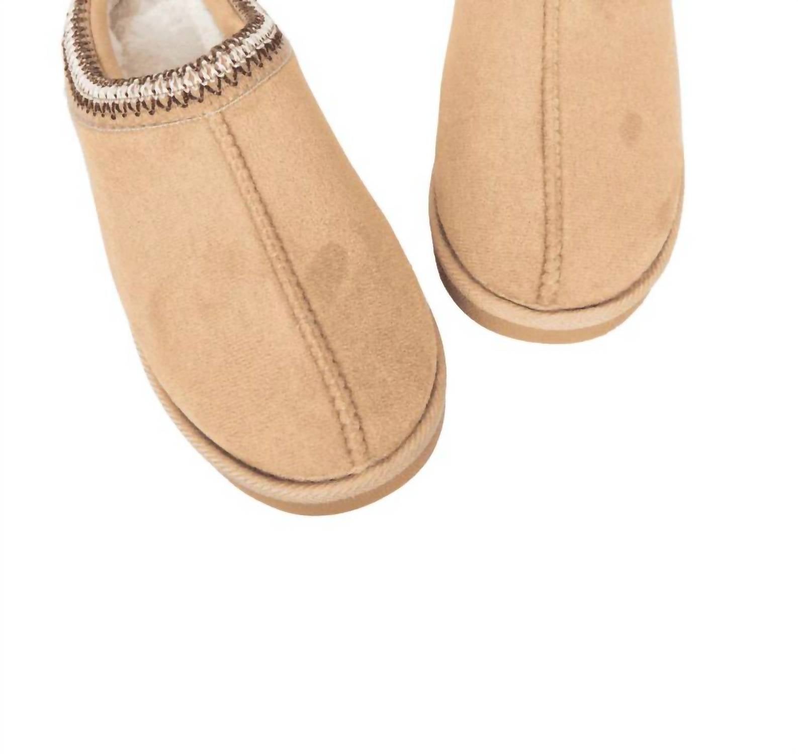 Katydid - Women's Embroidered Slip On Shoes