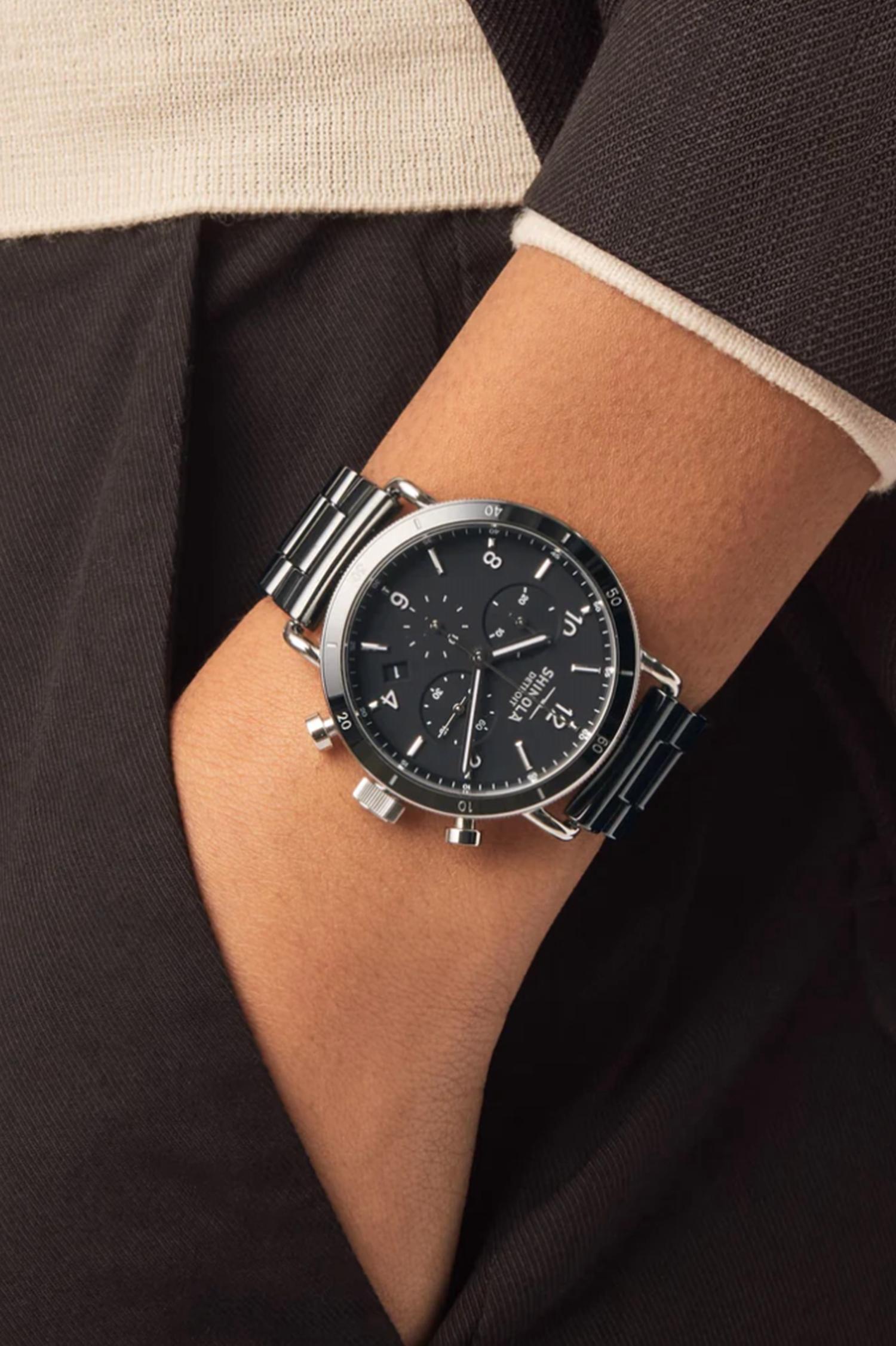Shinola - Women's Canfield Sport Chronograph Watch - 40mm