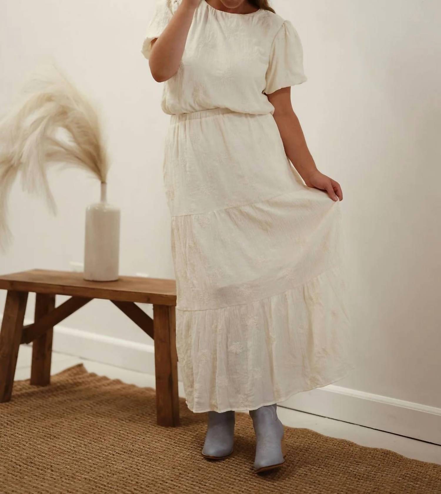Fun 2 Fun - Willow Embroidered Skirt Set