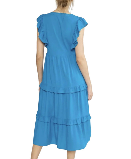 Entro - Rayon Midi Dress
