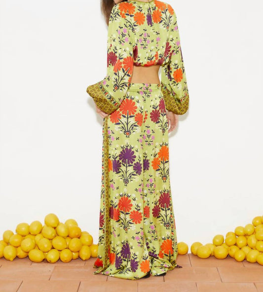 Boteh - Eden Full Sleeve Crop Top