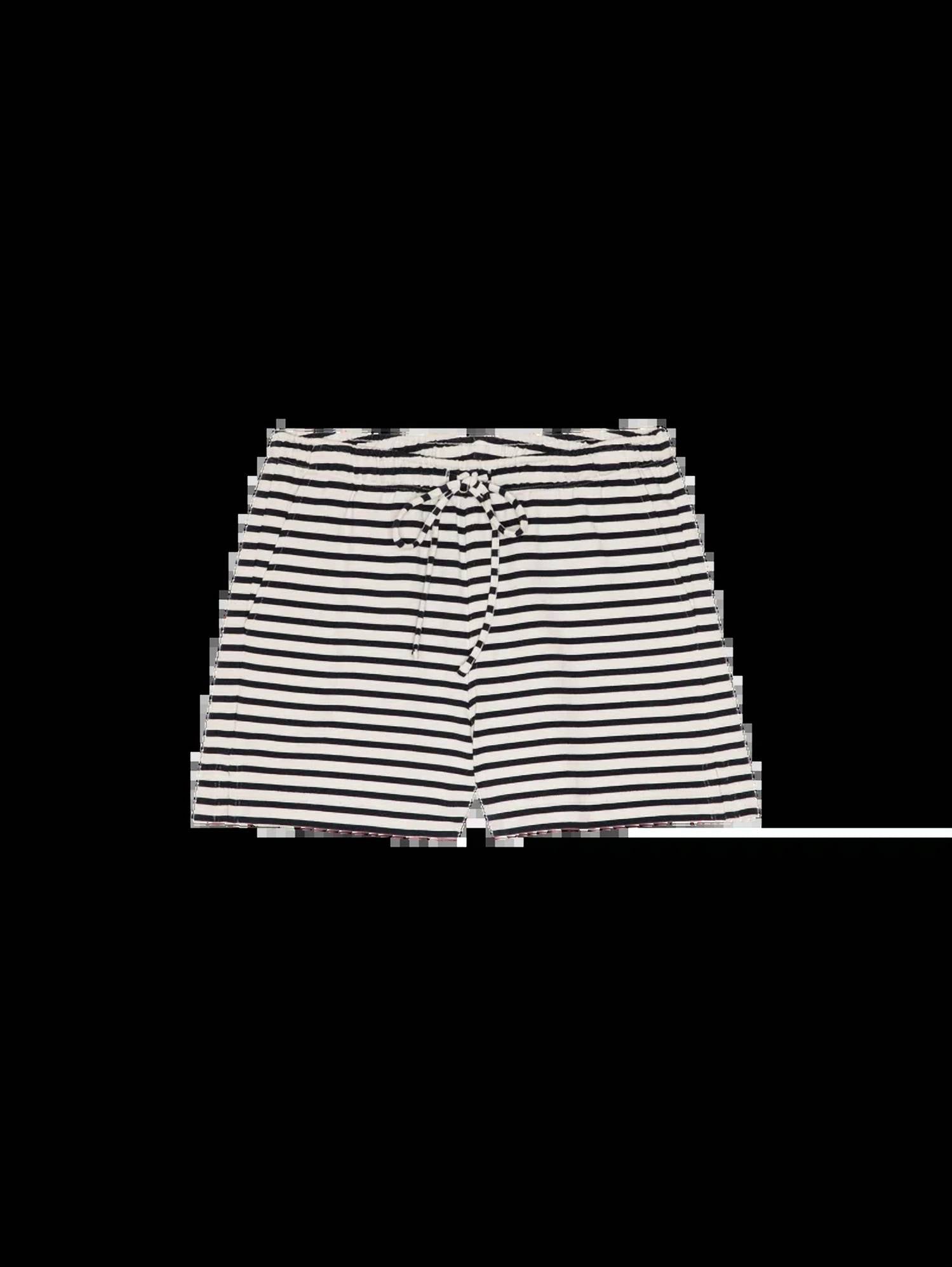 Nation LTD Stacey Short in navy breton stripe - women's shorts - view 4