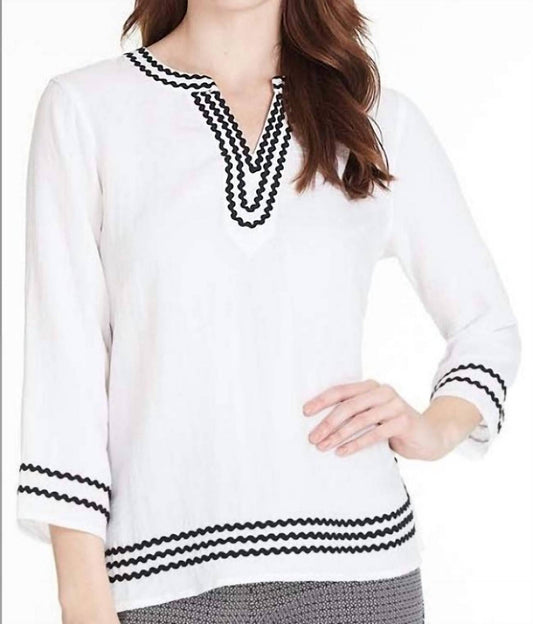 Crinkled Woven Tunic
