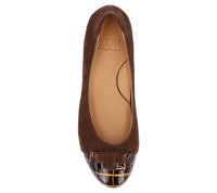 L'amour Des Pieds Women's Farida Loafer in chocolate - women's flats - alternate view