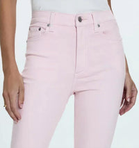 PISTOLA Lennon High Rise Crop Boot Jeans in blush 1 - women's jeans - view 4