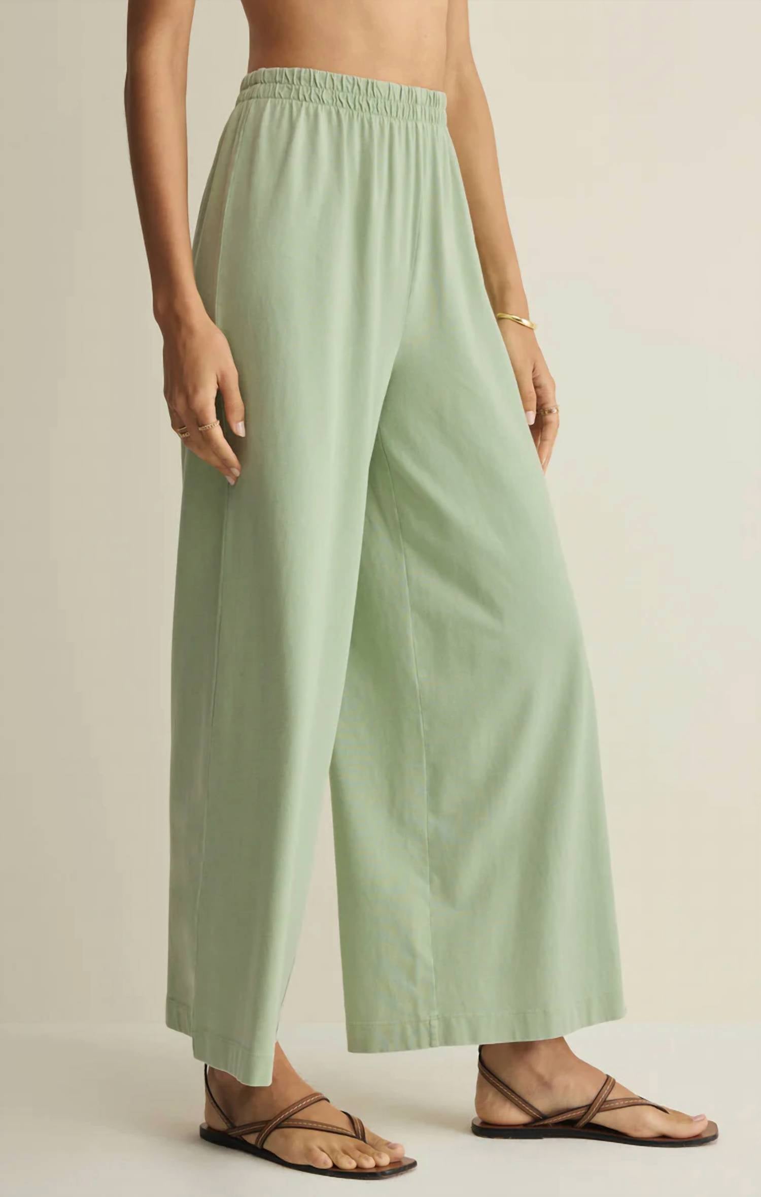 Z Supply - scout jersey crop flare pant