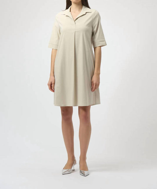 Joseph Ribkoff - Stretch Poplin Trapeze Dress