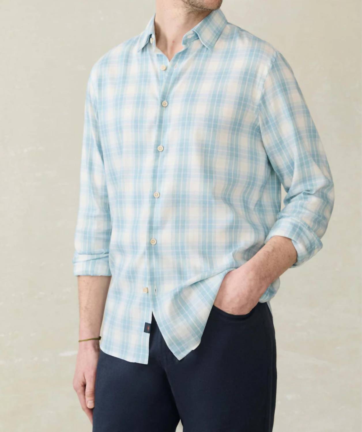 Faherty - Movement Monterrey Long Sleeve Shirt