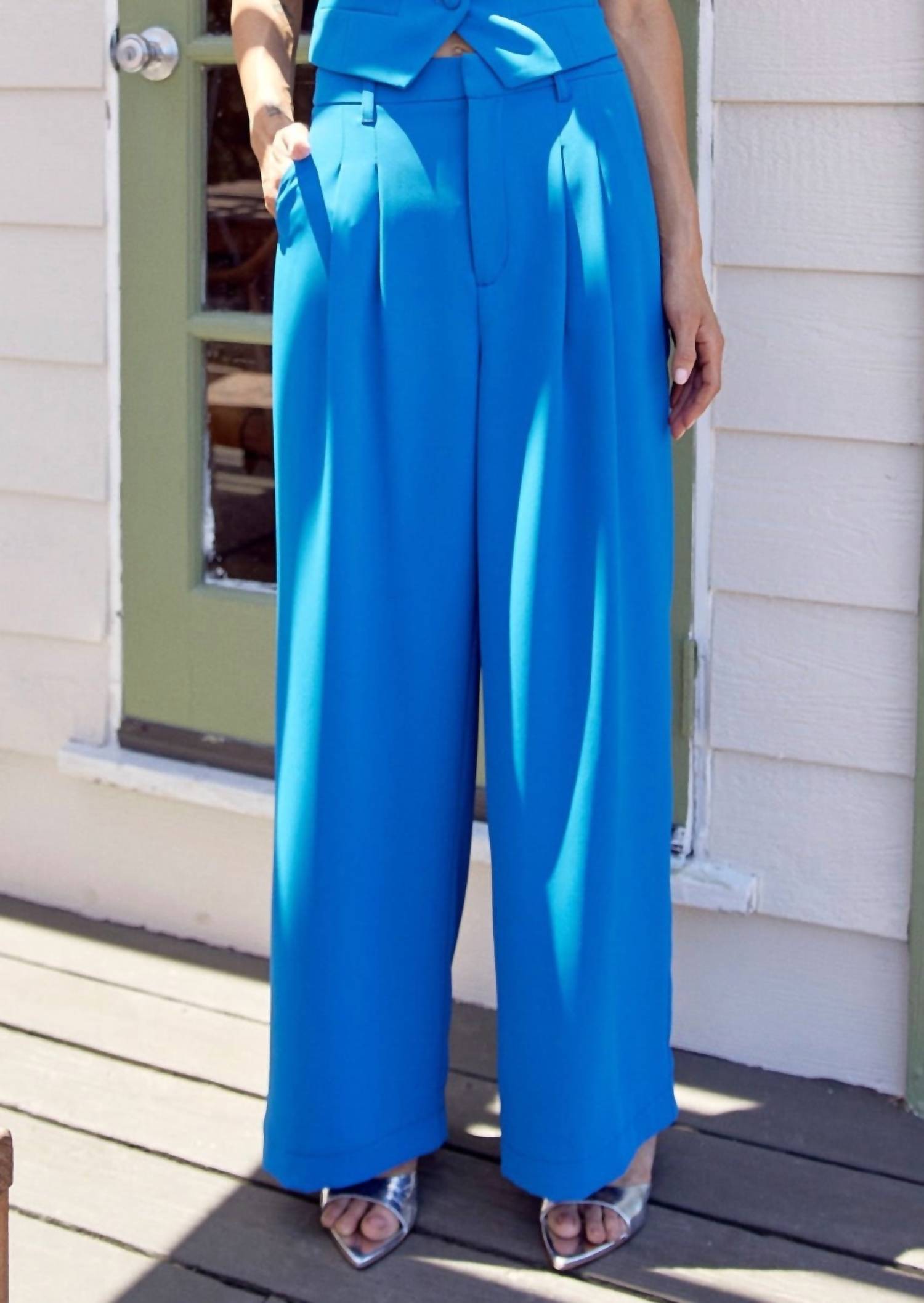 Greylin - Stanley Wide Leg Trouser