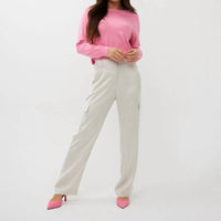 Esqualo - Tola Cargo Satin Trousers