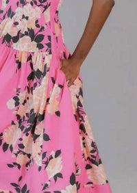 Hope For Flowers - Tucked Waist Frock Dress