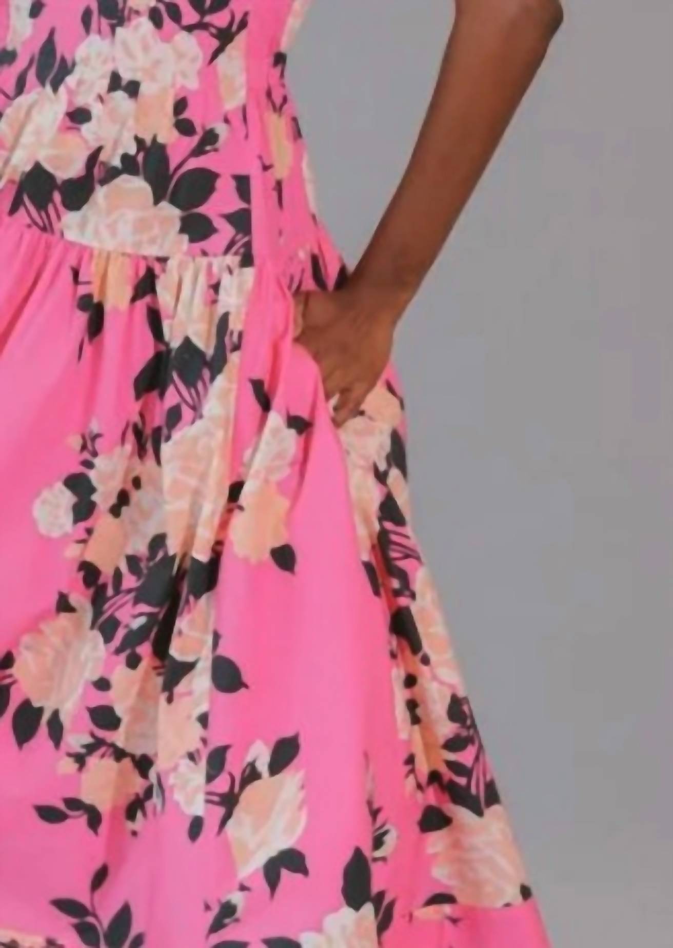 Hope For Flowers - Tucked Waist Frock Dress