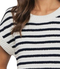 Urban Daizy Chelsea Textured Stripe Top - women's t-shirt - detail view