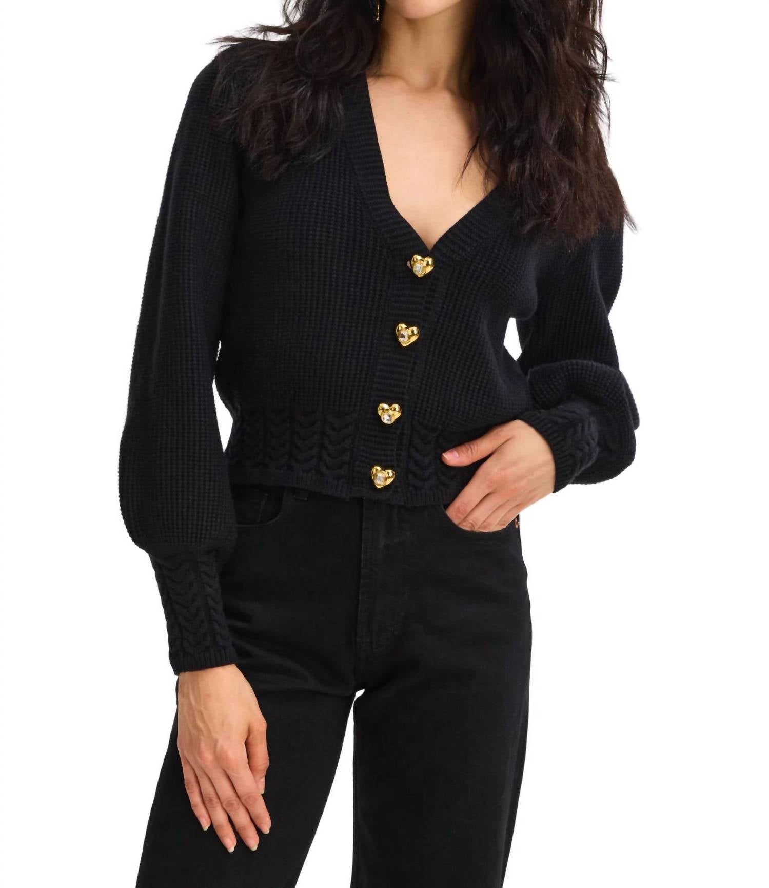 Allison New York - Solid Piper Cardigan
