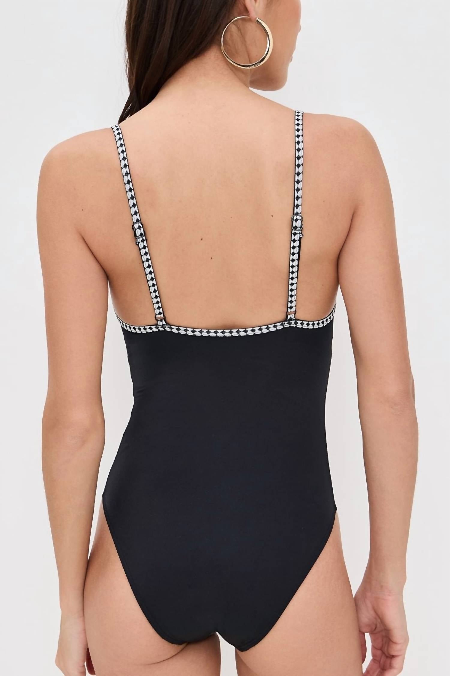 Lemlem - Lena Classic One Piece Swimsuit
