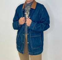 Risen - Leather Collar Shacket