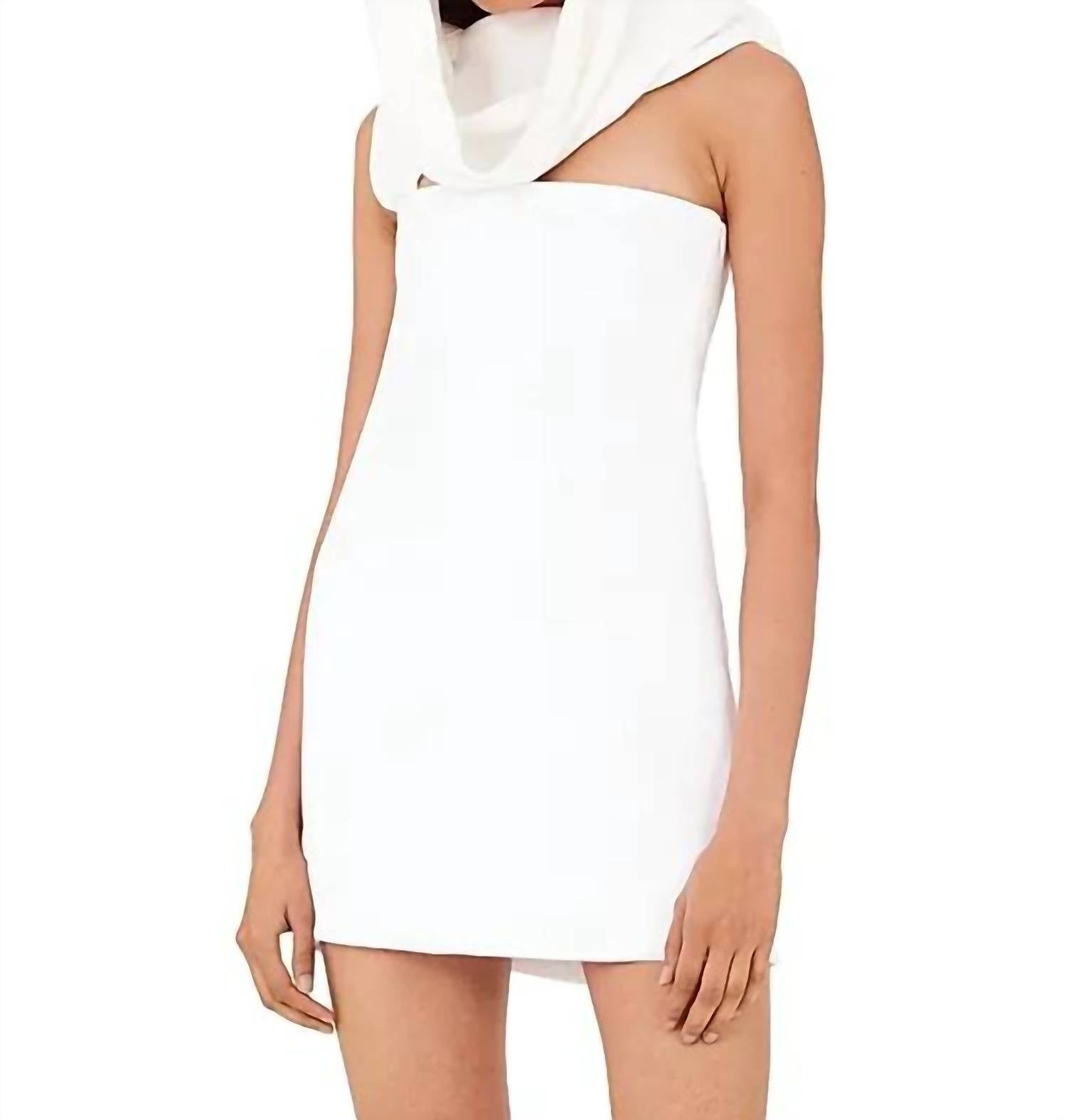 Salvatore Ferragamo - Women's Hooded Mini Dress