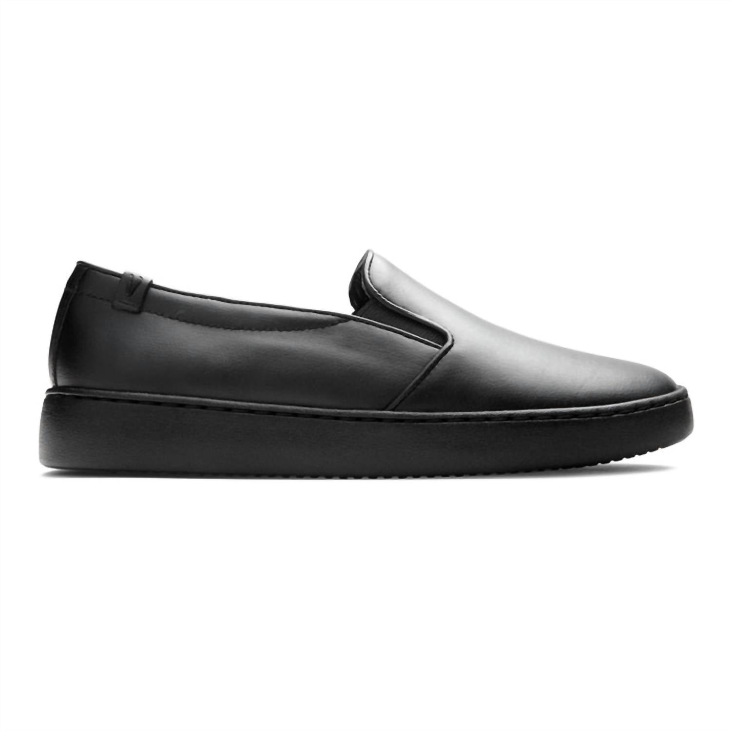 VIONIC Women's Avery Pro Leather Shoes in black - women's flats