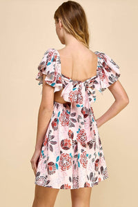 Tcec - Floral Smocked Dress