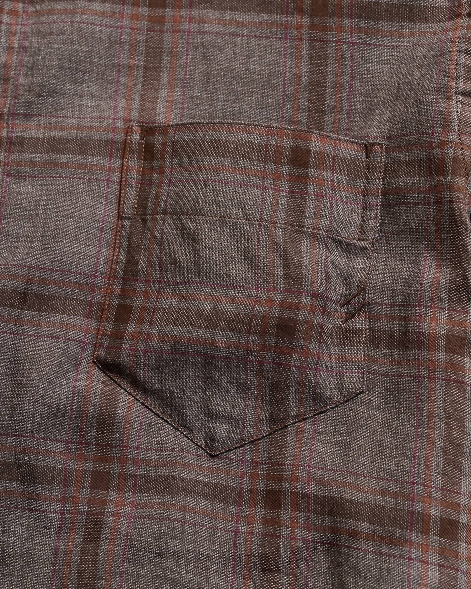 Billy Reid - Men's Grid Plaid Pickwick Shirt