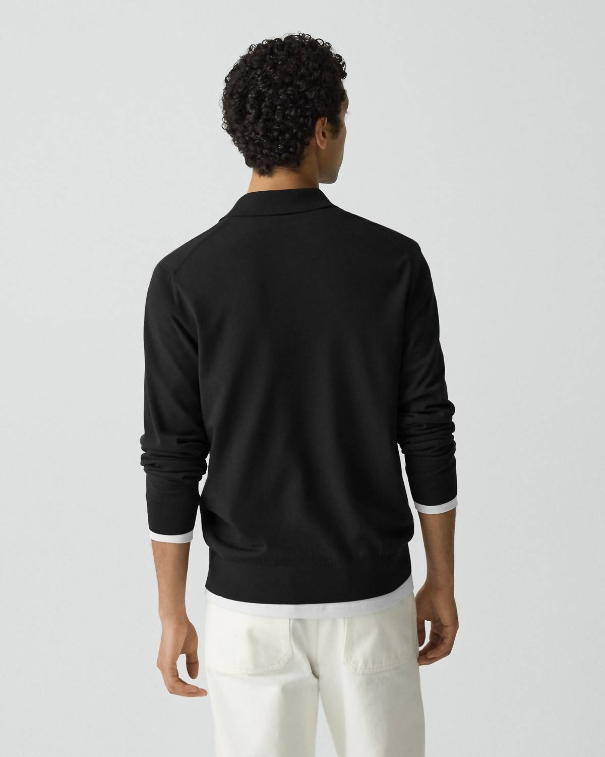 Theory - Goris Long Sleeve Polo Shirt