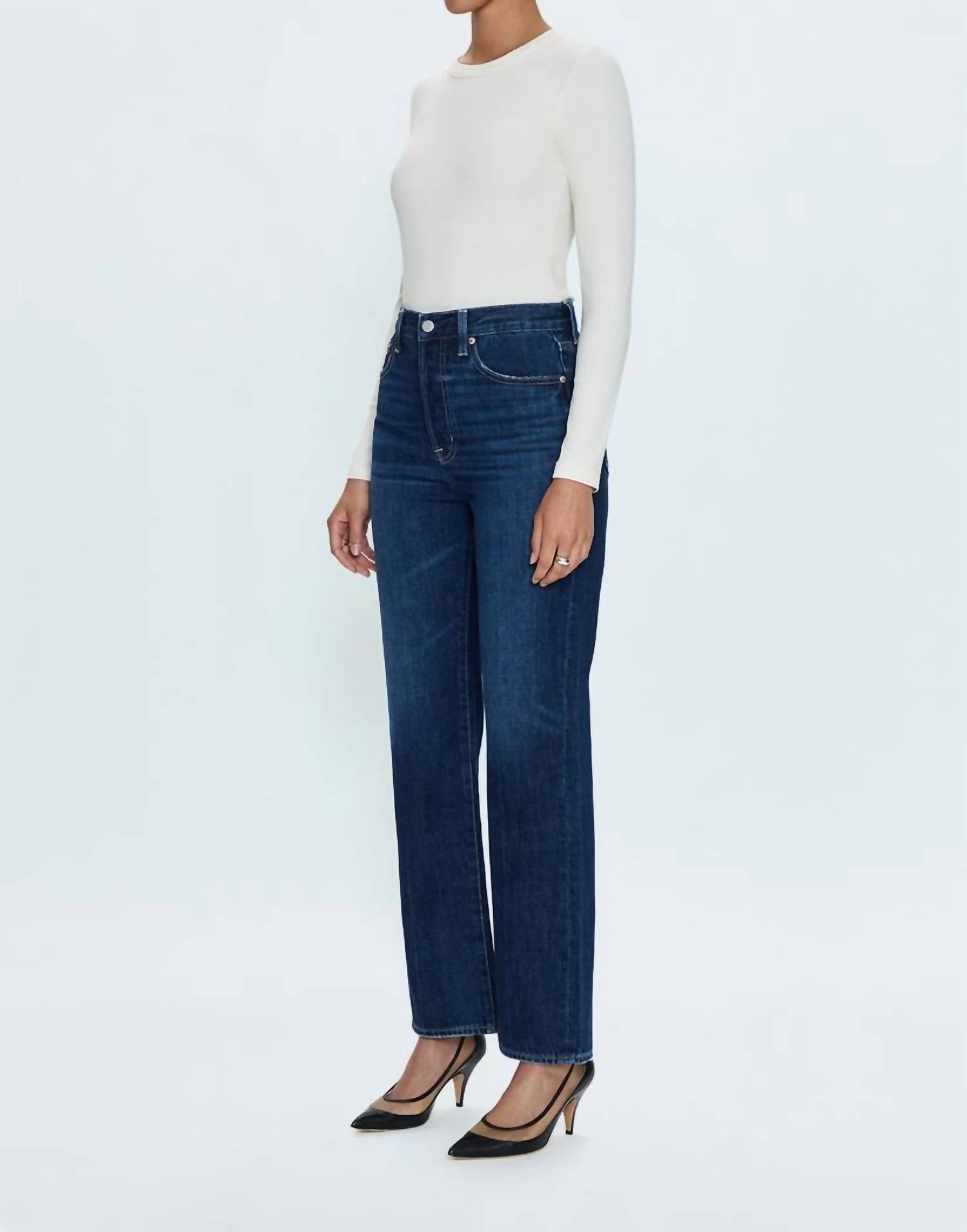 Pistola - Cassie Super High Rise Straight Jean