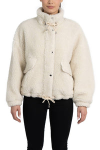Love Token - Amari Teddy Faux Fur Jacket