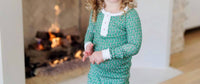 Lila + Hayes - Alden Ruffled Pajama Set