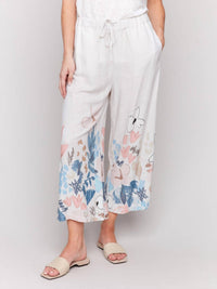 Charlie B - Aaron Floral Print Pant