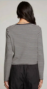 Chaser - Brady Punk Stripe Button Up Pullover