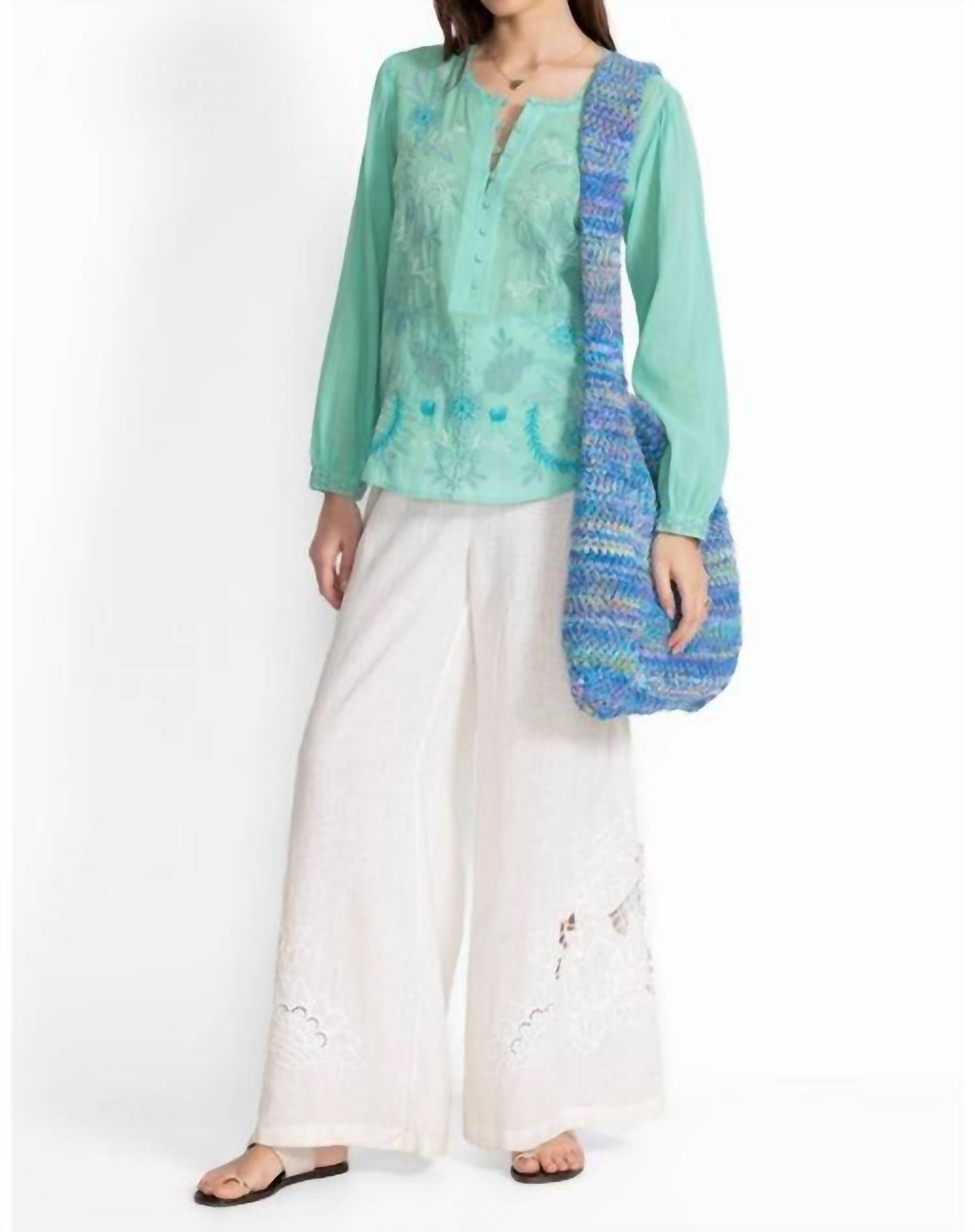 Johnny Was - FIELD HENLEY BLOUSE YOHANA