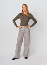 Sundry - Puff Sleeve Top