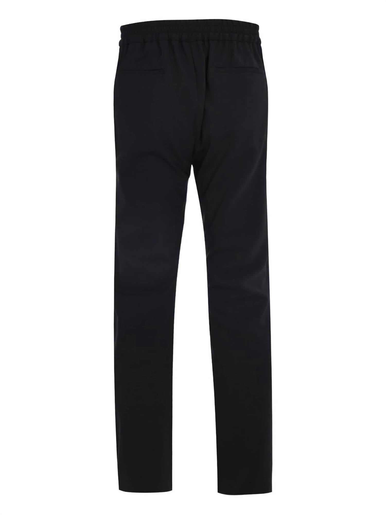 Tombolini Men's Tech Drawstring Pant in black - men's pants - alternate view