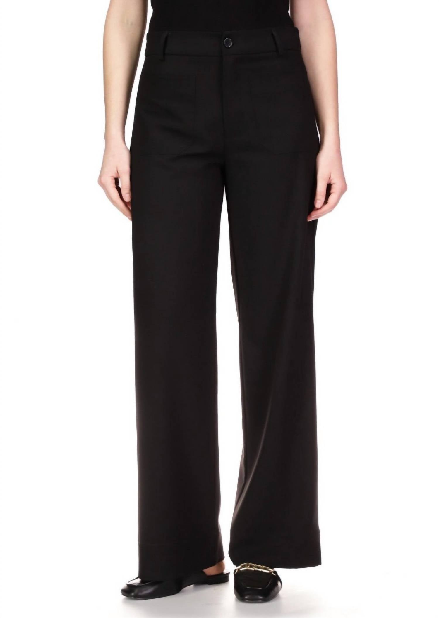 Sanctuary - Marine Wide Leg Trouser