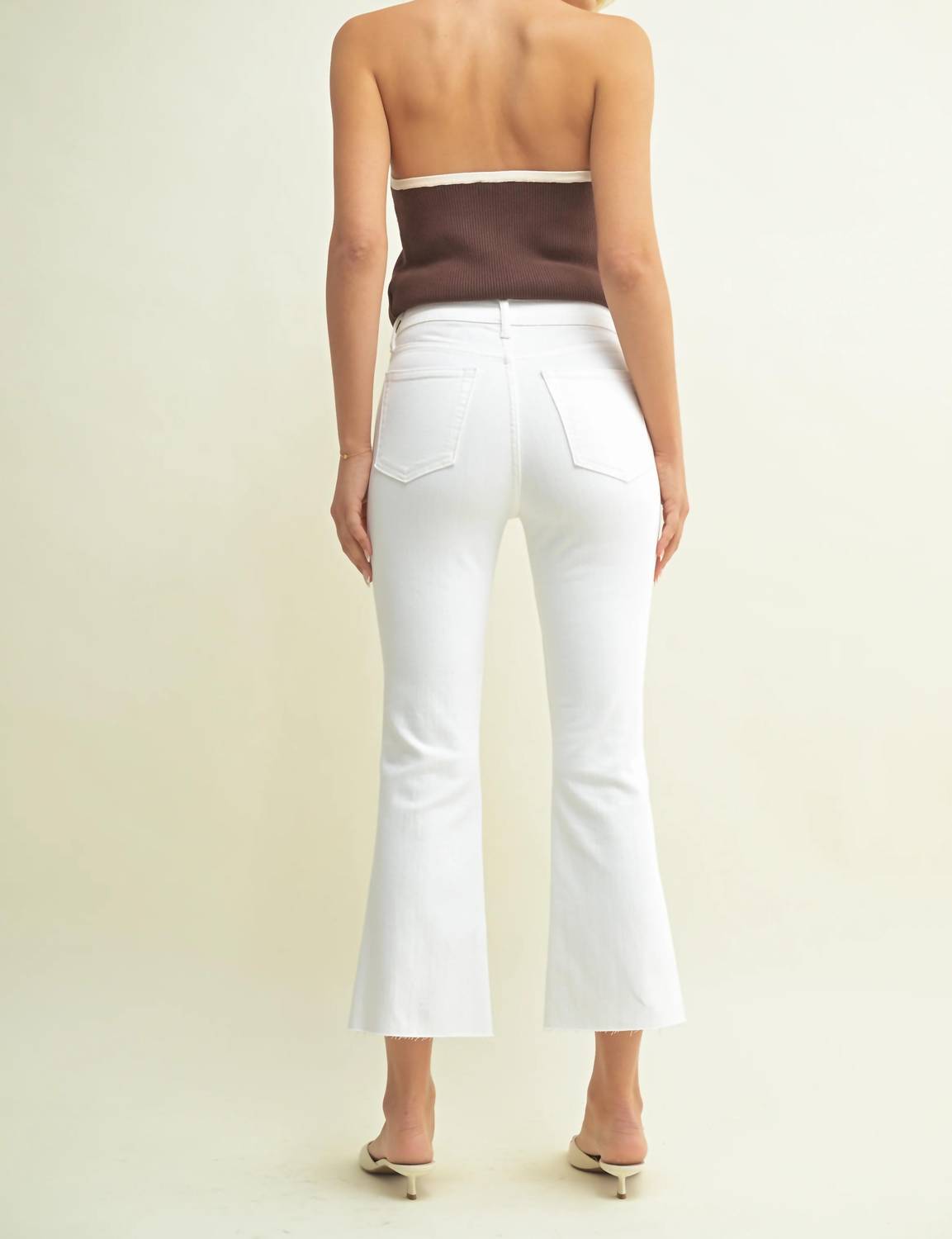 Jbd. - Cropped Kick Flare Jeans