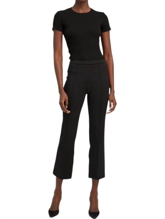 Sprwmn - Casanova Ankle Flare Pintuck Pants