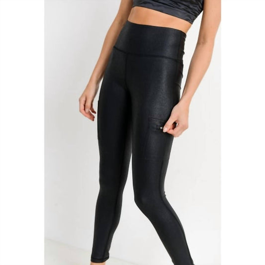 Mono B - Highwaist Foil Leggings