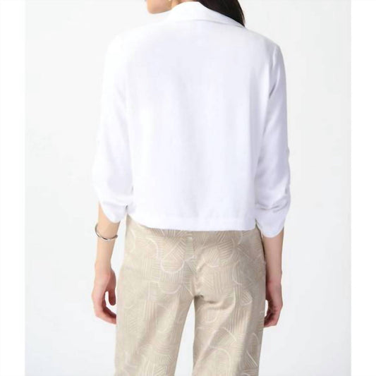 Joseph Ribkoff - Woven Boxy Blazer