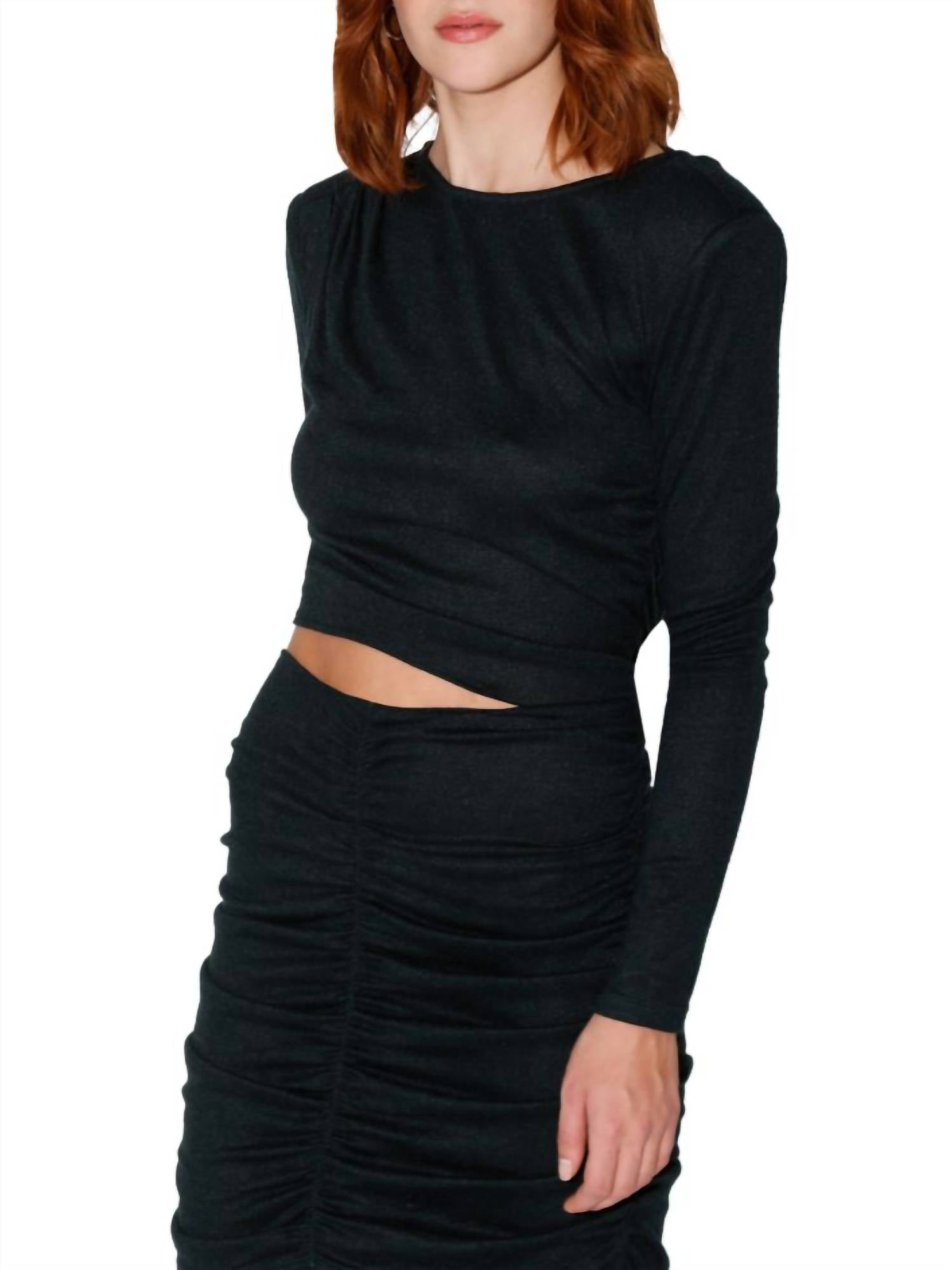 Walter Baker - Gloriana Asymmetric Cut Out Ruched Dress